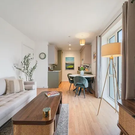 Modern And 1br Flat With Skyline View