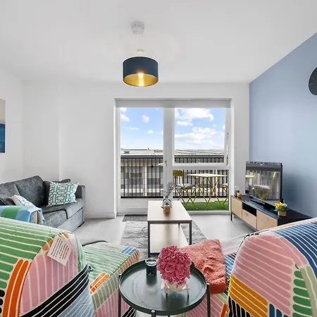 Apartamento Stylish 1br Flat In 4 Guests-5 Min To Heathrow#20 Min To London