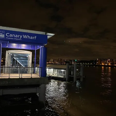 Luxury Canary Wharf O2 Arena Greenwich Aircon Sleeps6 E14 Londra
