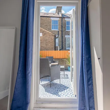 Nyaraló Quiet 5 Bed Vauxhall House With Garden And Roof Terrace