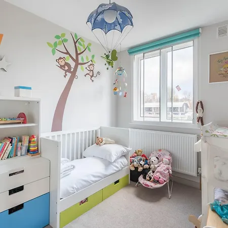 Bright Family In Primrose Hill * London
