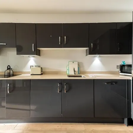 New 2bd Flat 4mins To Excel Centre Fast City Links