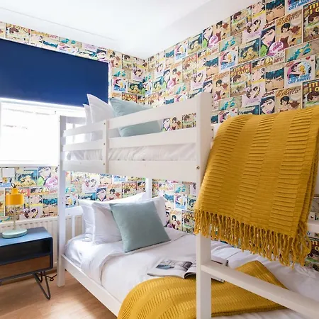 Apartment The Kensington Palace Mews - Bright & Modern 6bdr House With Garage