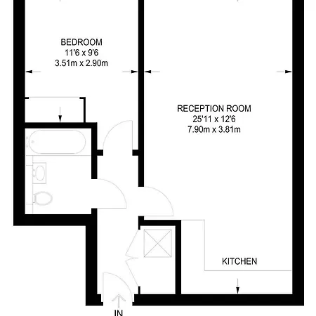 1-bed Spacious Flat, North London, 15 Minutes To דירה New Southgate