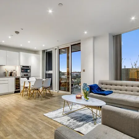 2 Bed 2 Bath Next To Nine Elms Station - Zone 1 London