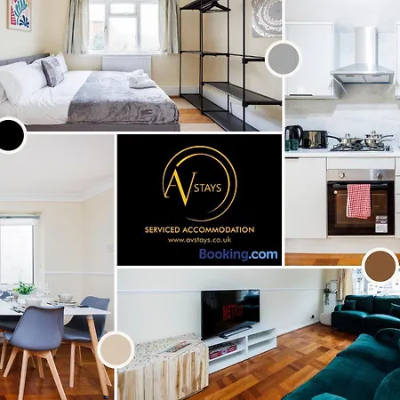 Сasa de vacaciones 2 Bedroom House By Av Stays Short Lets Croydon With Free Wi-fi