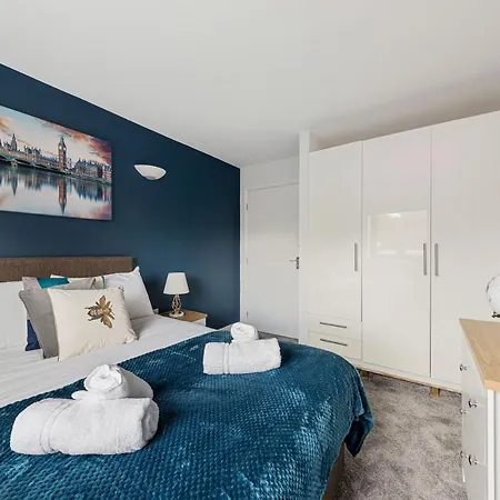 2bedroom 2bathroom Large Modern With Balcony At King's Cross * Londra