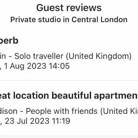 Small Studio In Central London, Payment Required Straight Away The Host Will Message You After You've Made A Reservation Apartamento Londres