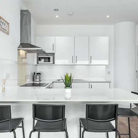 Modern 2br 15 Mins Away From London Brigde Dp136 Lägenhet London Borough of Croydon