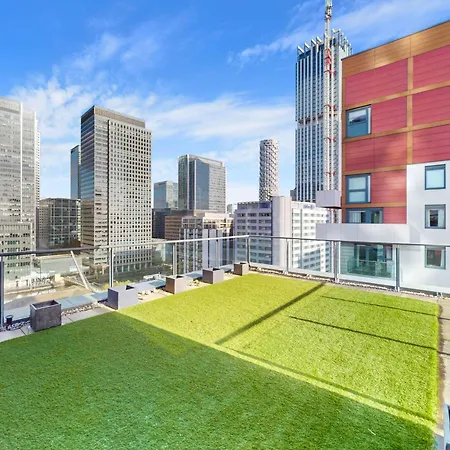 公寓 Stylish 2bed Penthouse With Private Roof Terrace In Canary Wharf *