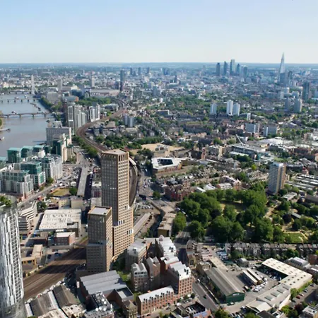 Apartment Heart Of Panoramic View 2 Bedroom Designer Luxury - Pool And Gym Access London