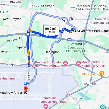 Letzi Premium Cozy Retreat Private En-suite Rooms, Heathrow Airport هايس