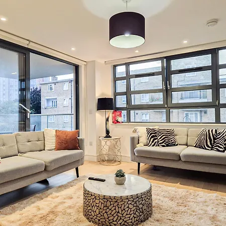 Apartment Modern & 3bedroom Flat With Pvt Balcony Steps From Regent's Park *