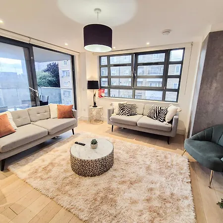Apartment Modern & 3bedroom Flat With Pvt Balcony Steps From Regent's Park London