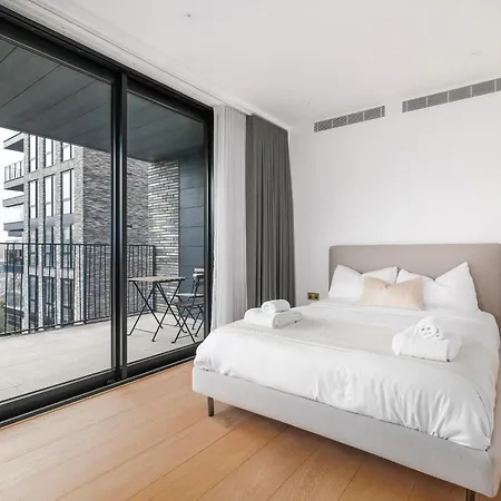 Apartment Kings Cross - Luxury 3 Bed Apartment, Private Balcony London