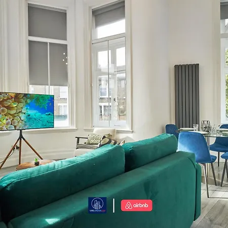 Last-minute Reserve L Sleeps Up To 4 Guests L One-bedroom With King Bed And High Ceilings Near Camden By Live Short Lets & Serviced Apartment