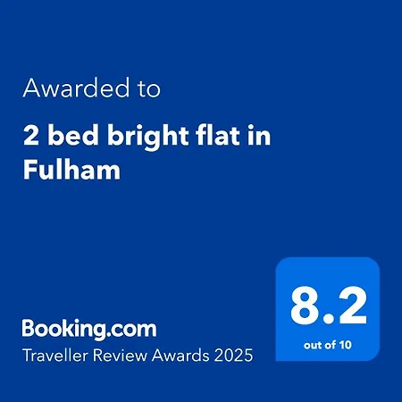 2 Bed Bright Flat In Fulham Londres
