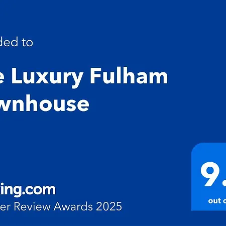 The Luxury Fulham Townhouse Holiday home