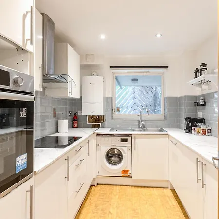 公寓 Sunny 1br Gem Near Canary Wharf With Parking