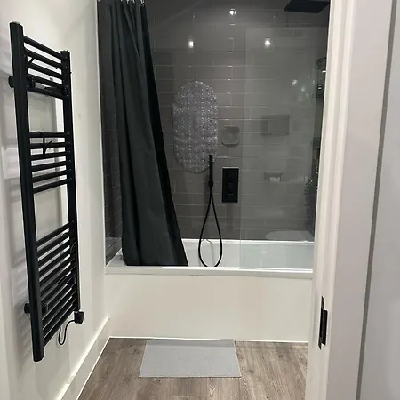 Panoramic Private And Bathroom In A Modern *