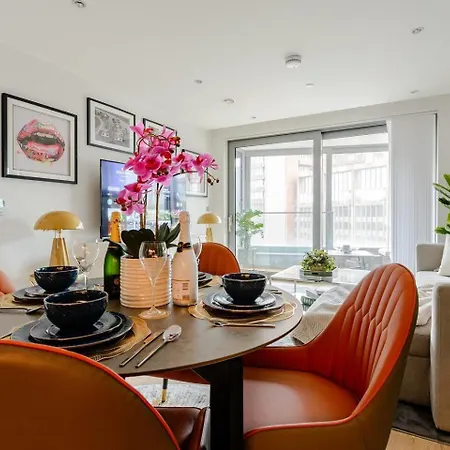 アパート King's Cross 2 Bed Luxury - Sleeps 4 *