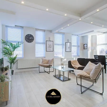 アパート Stylish 1 Bed By Livra Estate Short Lets & Serviced With Free Parking サットン