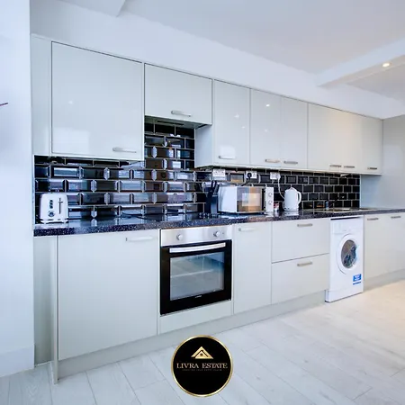 アパート Stylish 1 Bed By Livra Estate Short Lets & Serviced With Free Parking *