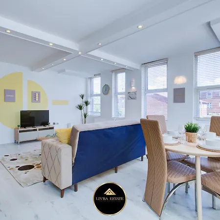 アパート Stylish 1 Bed By Livra Estate Short Lets & Serviced With Free Parking サットン