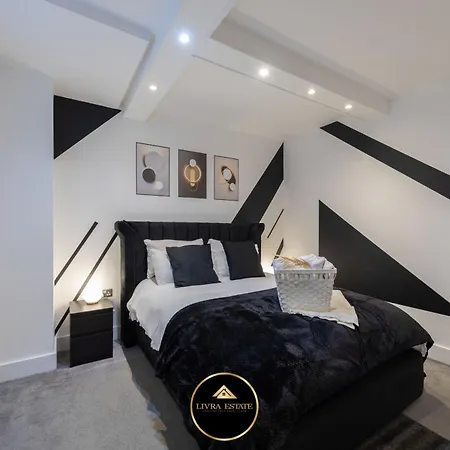 Apartment Stylish 1 Bed By Livra Estate Short Lets & Serviced With Free Parking