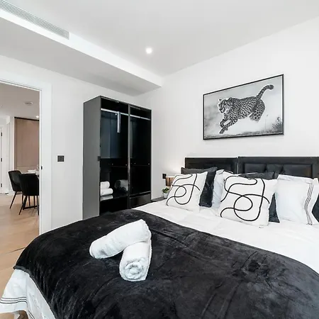 Apartment Battersea 2br Flat - Gym, Balcony, Parking, Great Location - Long Welcome London