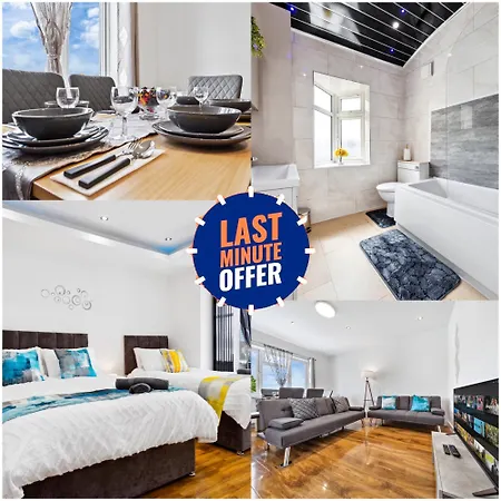 Apartamento Bright 4br 2ba Gem In Wembley - Sleeps 8 *