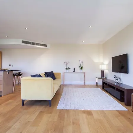 アパート Thames View Apartment, Imperial Wharf