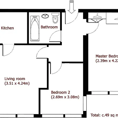 Elegant Fitzrovia 2-bed Nr Oxford Street Helpful Informative Host *