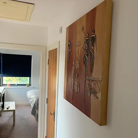 The Hive, Private Large Double Room, Barking, Close To London 아파트 바킹