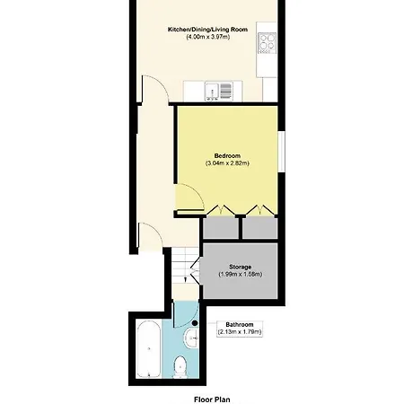 1bd For 2-4. New Flooring & Furnishings شقة *