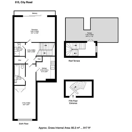 Mysquare Penthouse In Old Street Near Angel Apartment