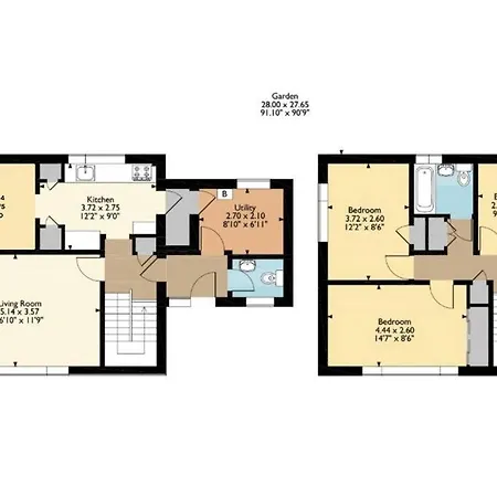 Holiday home Unique 4 Bed Detached House In East