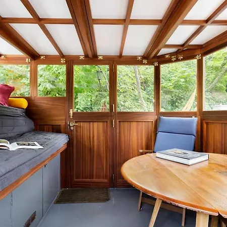 Slash Arts Houseboat On Secluded Mooring In