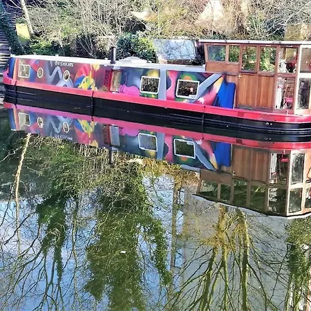 Slash Arts Houseboat On Secluded Mooring In Botel