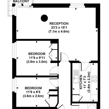 Stunning Views Modern Decor Flat In Kensington Apartment London