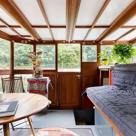 Slash Arts Houseboat On Secluded Mooring In