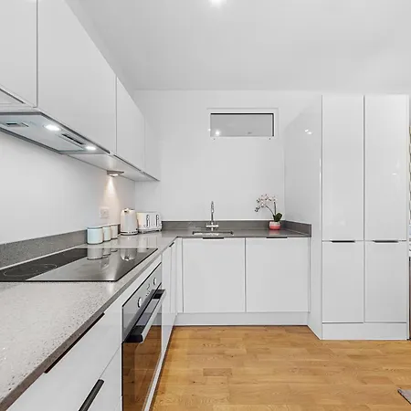 Modern One Bedroom Flat - Near Heathrow, Windsor Castle, Thorpe Park - Staines Tw18 London