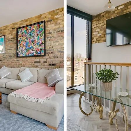 Stylish 2 Bed Flat With Balcony Great Views Nrtube