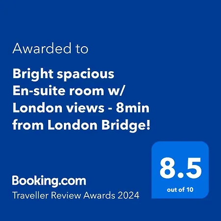 Bright Spacious En-suite W/ Views - 8min From Bridge! Londres