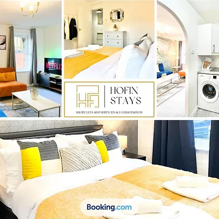 Apartmán Free Parking - Business Or Relocation - Weekly Or Monthly - 4 Guests By Hofin Stays Short Lets & Serviced