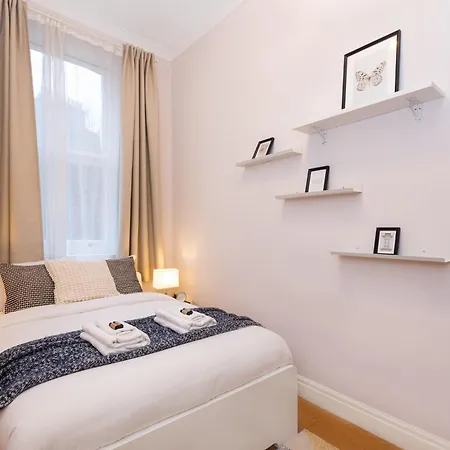 Apartment Bright & Charming 2br Flat Wbalcony In Maida Vale *