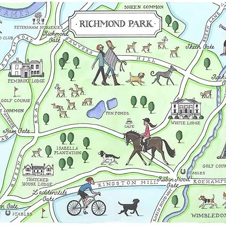 Highfield With Free Parkings, Surbiton, Kingston Upon Thames, Surrey, Greater London , Uk