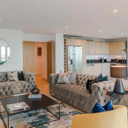 Thames View In Town! Large Luxxe Nomad Design Family Apartamento *
