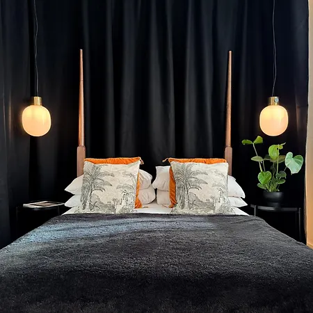 Apartment Tranquil Oasis W 100inch Cinema & Hammock, By The Design Traveller *