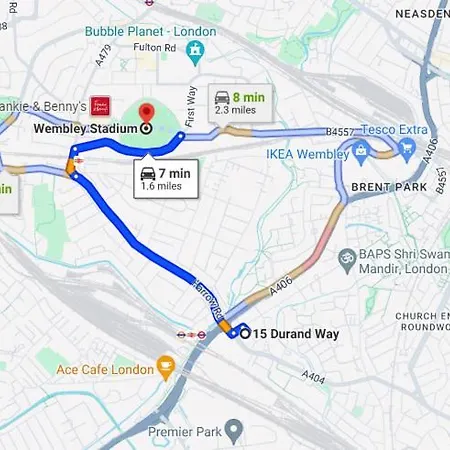 Gasthuis Letzi Private En-suite Near Wembley *